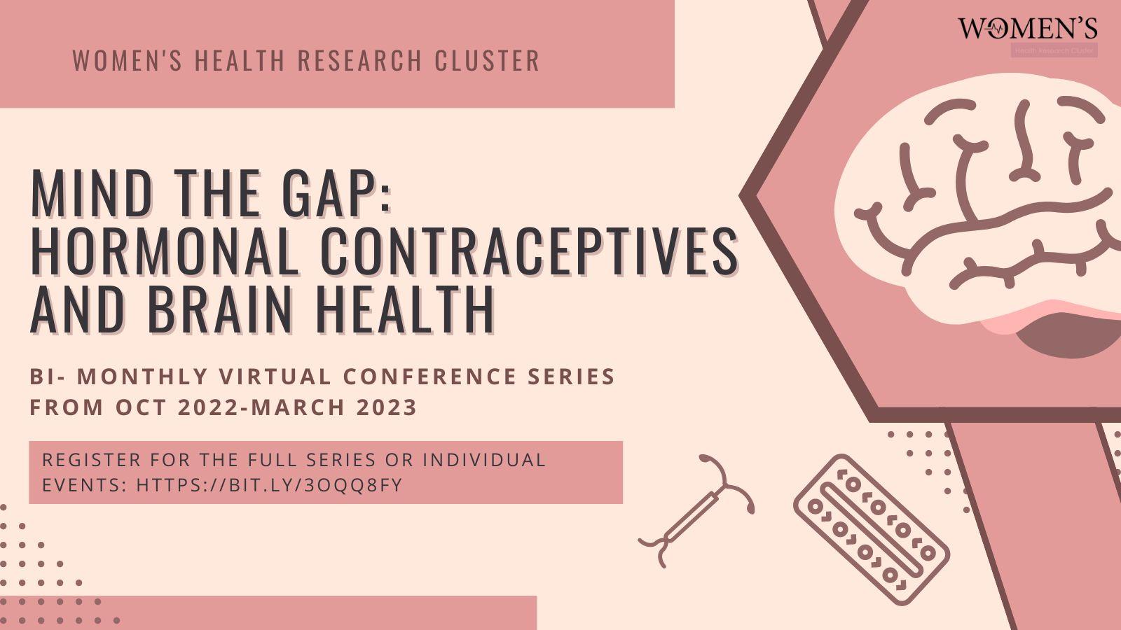 Register for Mind the Gap Hormonal Contraceptives and Brain Health